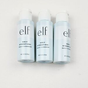 FIRM PRICE 🔥ELF Holy Hydration Daily Cleanser Travel Size BUNDLE OF 3
